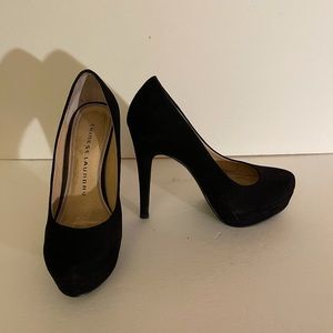 Black Chinese Laundry platform heels Sz 5 womens